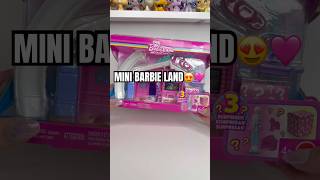 Mini Barbie Land Mini Barbie Doll😍🩷 #minibarbieland #barbie #minitoys #barbiedoll #asmr #toys