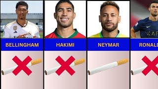 Famous Football players who smoke cigarette in reality