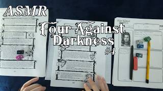 [ASMR] Four Against Darkness #4 - Entering a new dungeon (Soft spoken, pen & paper, dice rolling) screenshot 5