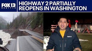 WA's Highway 2 to partially reopen on Monday