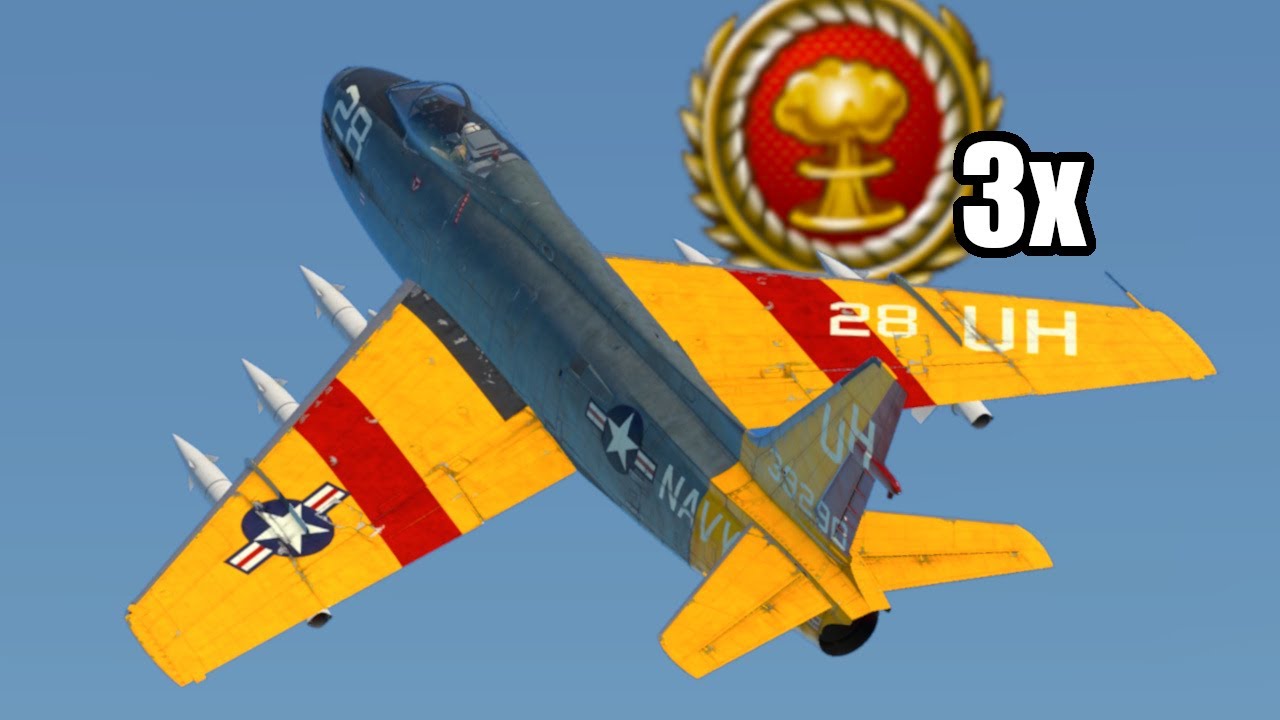 Фермерство с ядерным оружием с помощью CAS - 🇺🇸 FJ-4B VMF