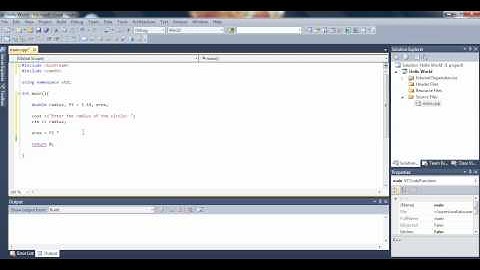 Microsoft Visual Studio C++ Tutorial 6 (Exercise/Lab 1), HD