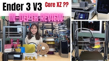 Creality Ender 3 V3: IN-DEPTH review, does CoreXZ (not XY) make any difference on a bed slinger?