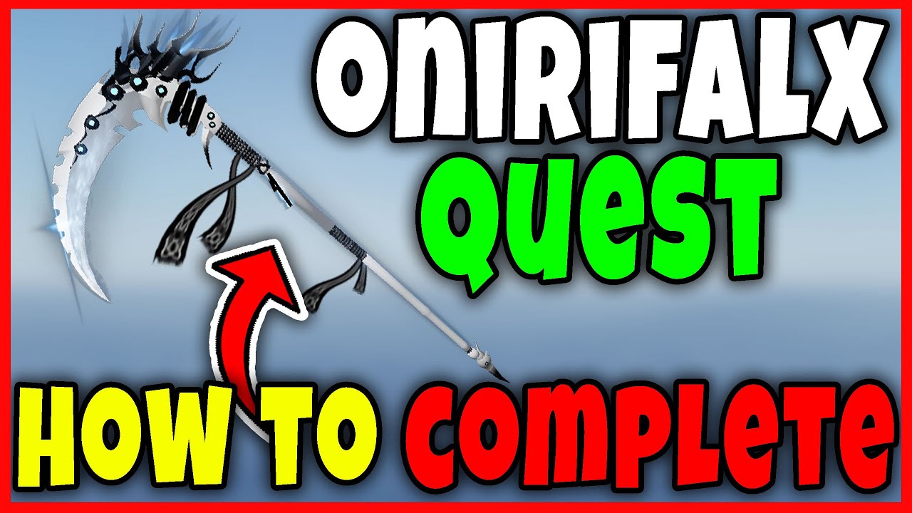 How to GET ONIRIFALX SECRET ROD in FISCH FAST - how to COMPLETE ONIRIFALX QUEST Roblox