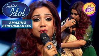 Shreya Ghoshal Could Not Stop Her Tears After Listening To Ananya  Indian Idol S14  Performance