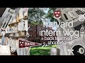 intern @ HARVARD | back to school shopping, productive 6am mornings, what i eat