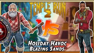 Sigur Frostbeard Lumberjack VS Barry Bones Outrider Holiday Havoc Temple Run 2