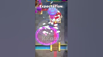 Expectation vs Reality - Lumberloon 😂🤣 #clashroyal #memes #balloon #lumberjack  #gaming