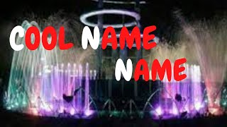 Cool Name Name | Lagu Daerah Musi Rawas
