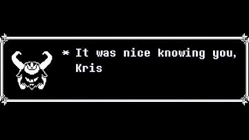 If Deltarune Chapter 5 Had A Secret Boss