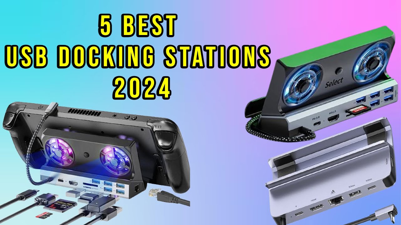 Top 5: Best USB Docking Stations 2024 | Docking Station - YouTube