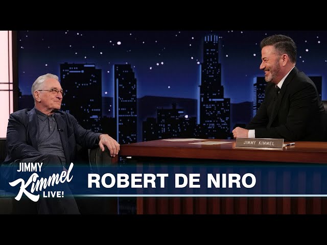 Robert De Niro on Trump Being “So F**king Stupid,” Being at the Oscars u0026 New Movie Ezra class=