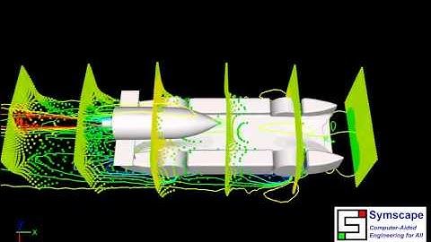 F1 in Schools Caedium CFD Simulation