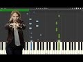 Emmas theme  once upon a time piano tutorial synthesia
