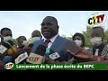 Abomeycalavi bepc session de juin 2021 lancement officiel de la phase crite du bepc