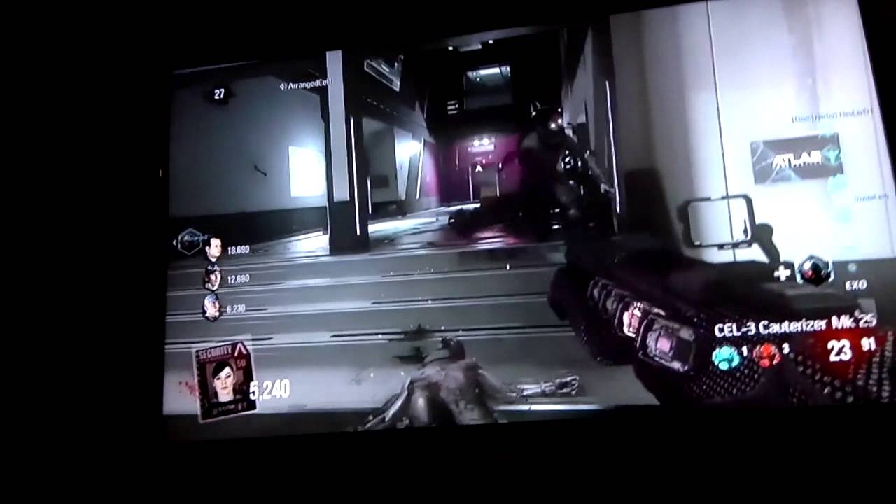 COD AW Exo Zombies Easter Egg 4 players Completed YouTube