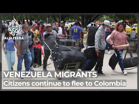 Venezuelans continue to flee to Colombia in search of better life