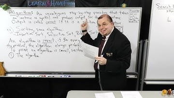 CS210 Lecture 3 (Algorithms, Proof of Correctness, Linear Search)