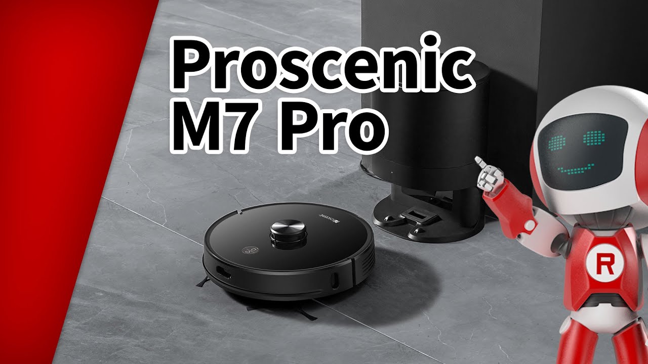 Proscenic LDS M7Pro - robot vacuum and mop - with a free 5-year guarantee -  YouTube