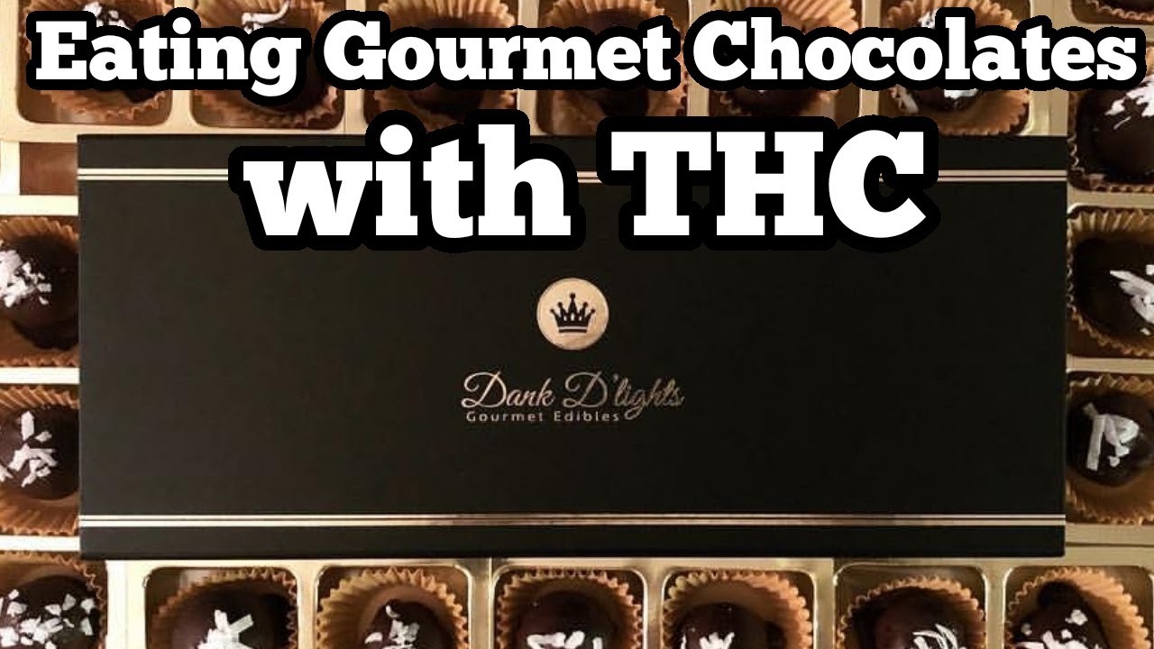 Eating 10mg of Gourmet THC 🥦 Chocolates