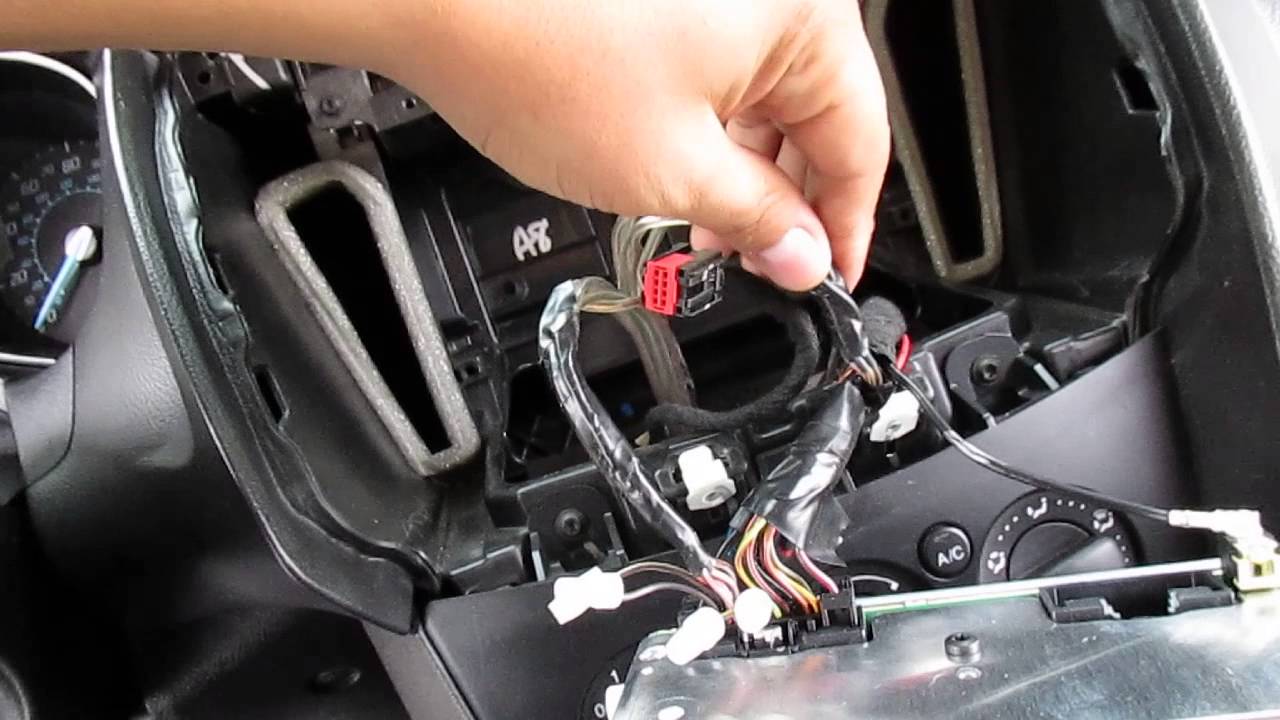 Ford Focus Stereo Upgrade (Basic Stock Radio) - YouTube 2004 mustang fuse panel diagram 