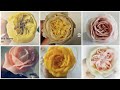 앙금플라워 장미 꽃짜기 모음(2) Roses flower piping techniques tutorial