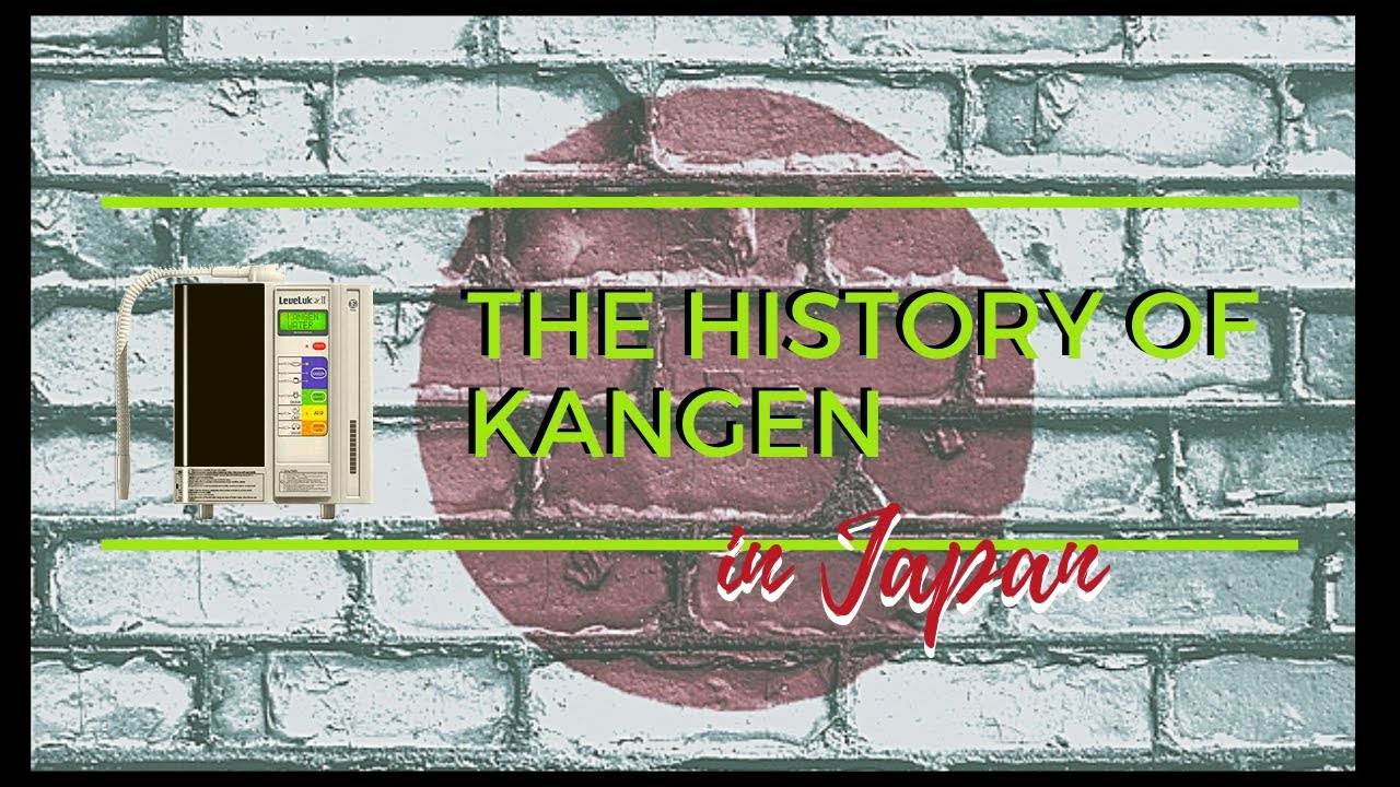 01 The History and Use of Kangen Water in Japan YouTube