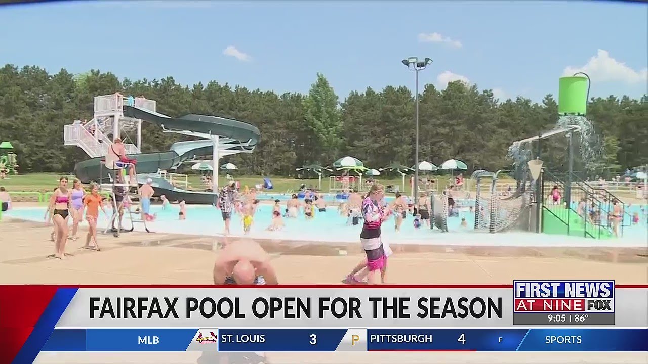 Fairfax pool open for the season YouTube