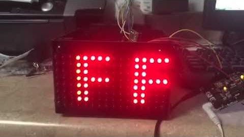 Picaxe 28x2 and cascading 2 Max7219