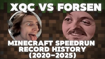 xQc vs Forsen – The Complete History of Minecraft Speedrun Rivalry (2020-2025)