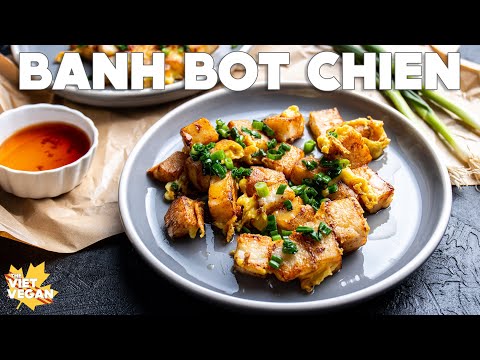 Video Vegan Vietnamese Fried Rice Cakes // Bánh bột chiên... - youtube