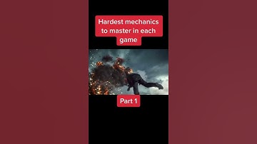 Hardest mechanics to master in each game part 1 #shorts