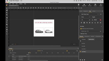 Authoring Dynamic Sample Data - Google Web Designer