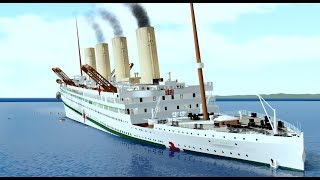 Roblox Britannic (Sinking Time lapse)
