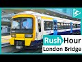 Rush hour trains at london bridge southeastern 24032022