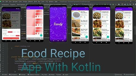 Recipe Makanan Menggunakan Kotlin
