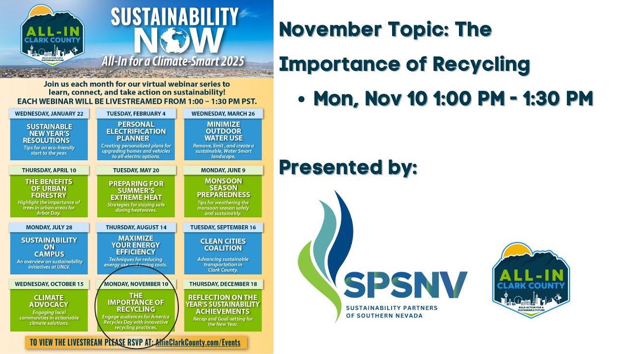 All-In Webinar: The Importance of Recycling