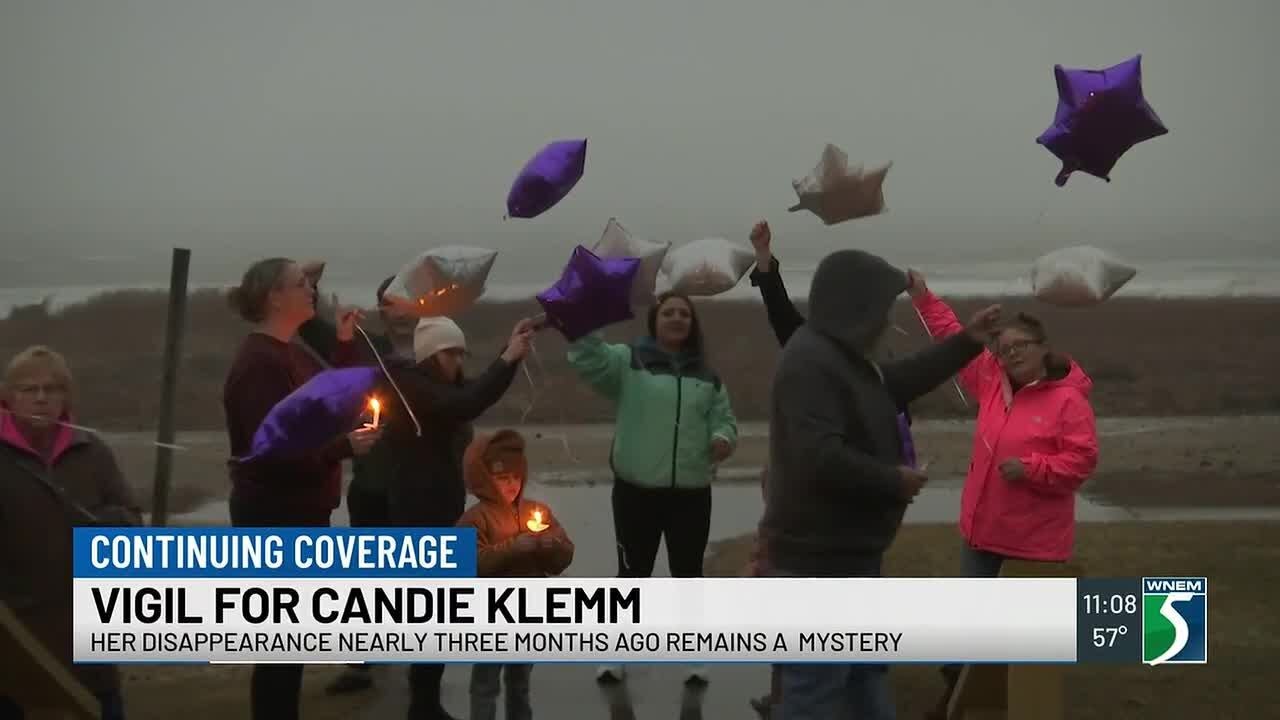 Vigil for missing Pinconning woman Candie Klemm