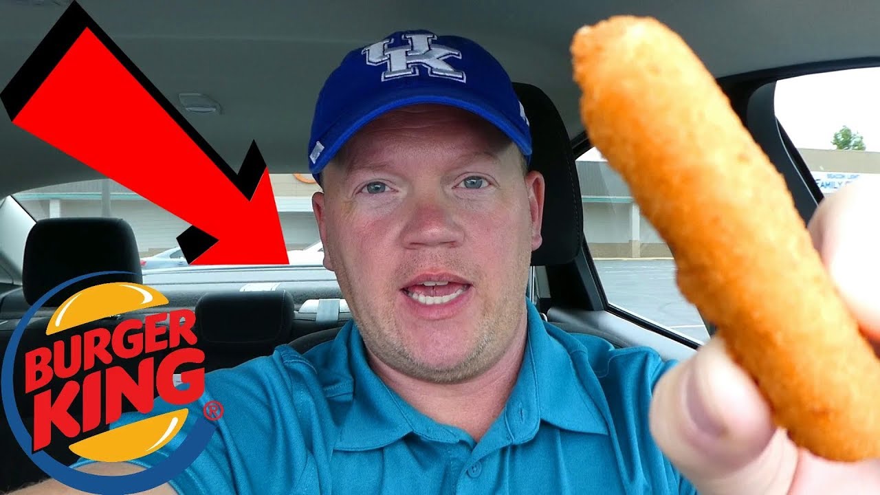 Burger King Mozzarella Sticks (Reed Reviews) YouTube