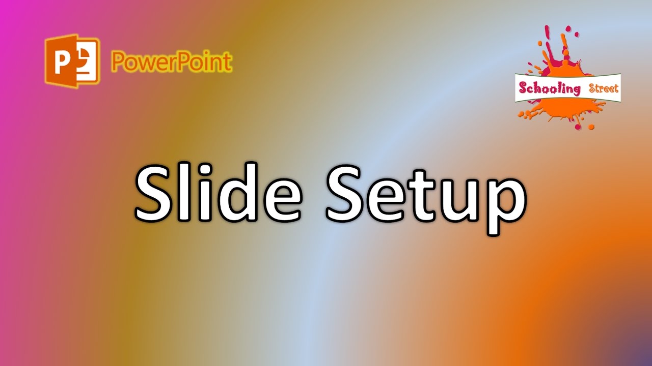 Slide Setup and Design Basics MS PowerPoint size of greenland