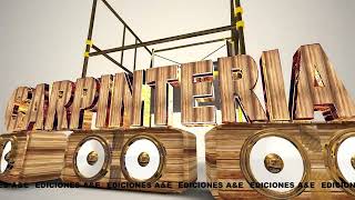 BLUFFTITLER 😎 CARPINTERIA A&E 🔨Editable