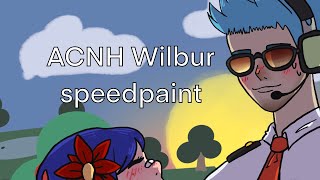 ACNH Human Wilbur/ Speedpaint