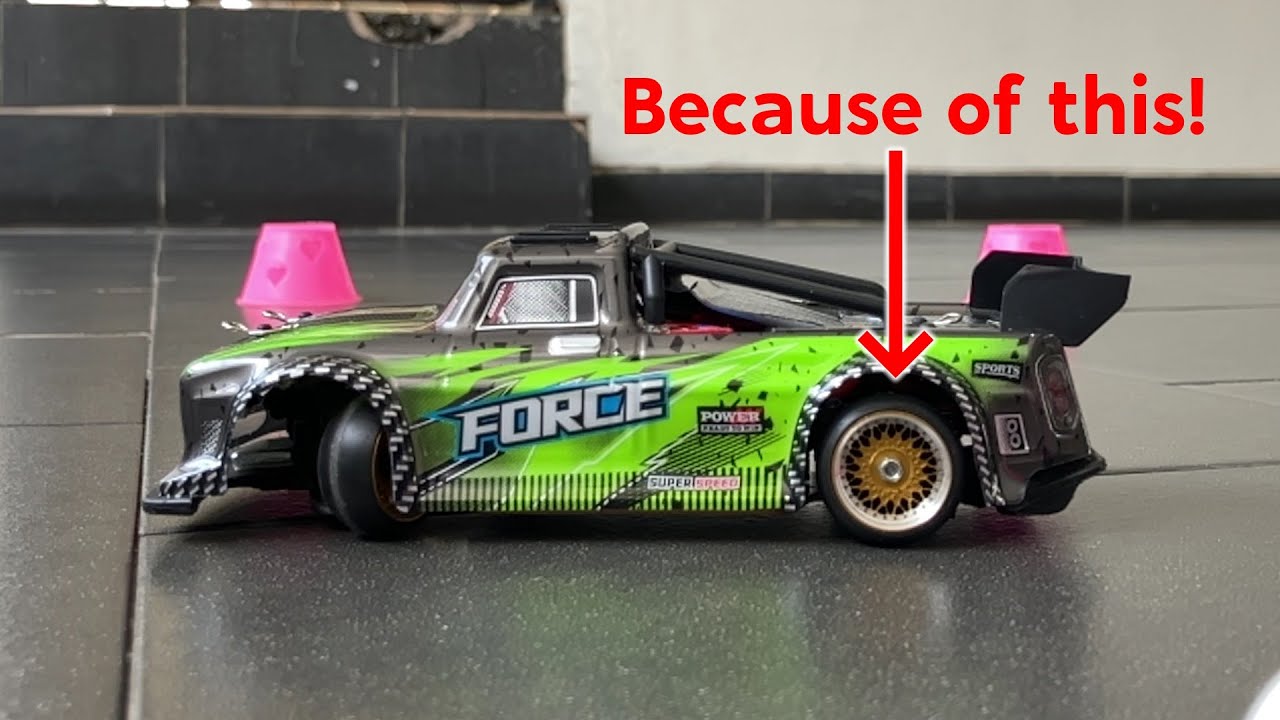 FRONTIER ラジコンカ Can't Drift? This might be the reason! How to replace the pinion