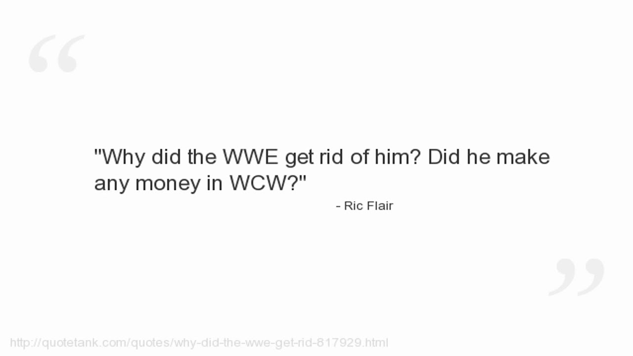 Ric Flair Quotes YouTube