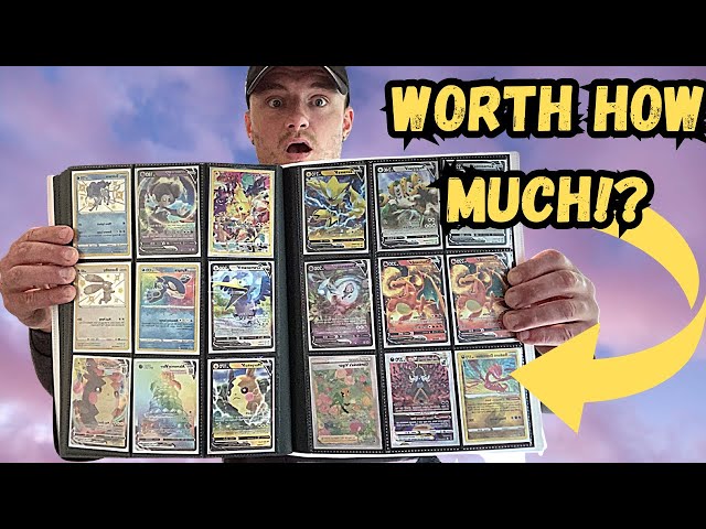 how much is a binder of pokemon cards worth What are getting graded or are valuable from my old binder? The front showcases Chespin Pokemon 100+ Rainbow Rare Cards