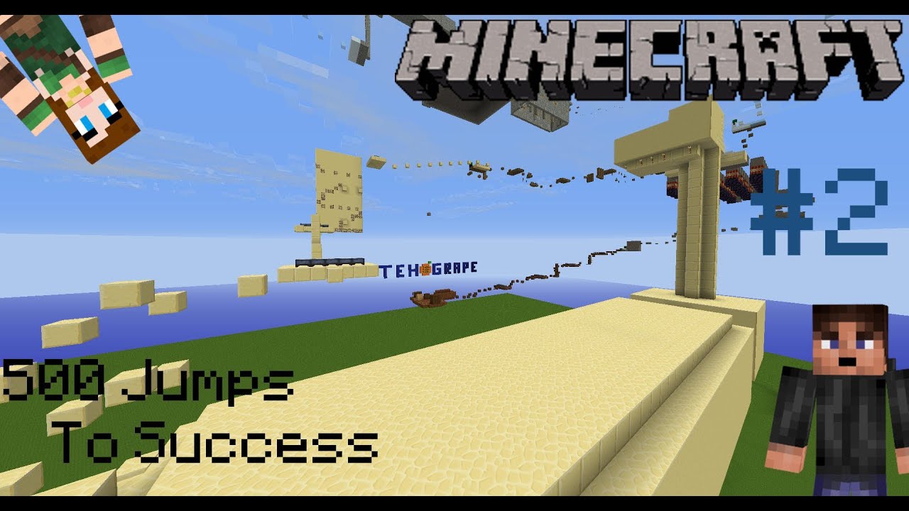 Let's Adventure Minecraft - 500 Jumps to Success - #002 - Das Gefaile ...