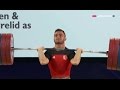 2016 European Weightlifting Championships, Men 62 kg \ Тяжелая Атлетика. Чемпионат Европы