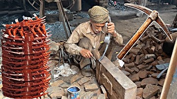 How Pickaxe are Made | Old Man Making Amazing Pickaxe in a Small Workshop