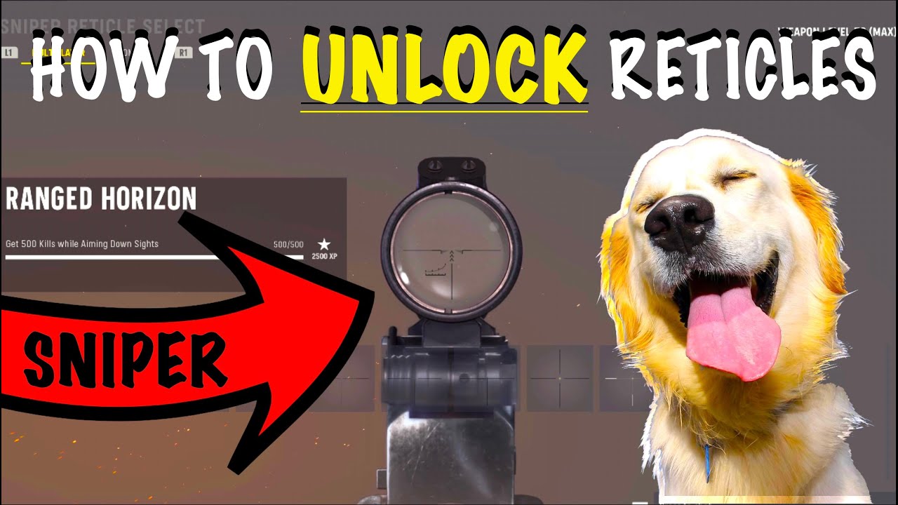 Reticle Cod How To UNLOCK Sniper Reticles In Call Of Duty Vanguard! (Bugs & Reticle ...