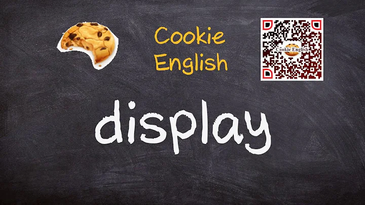 Display   Pronunciation, Paraphrase, Listen & Practice